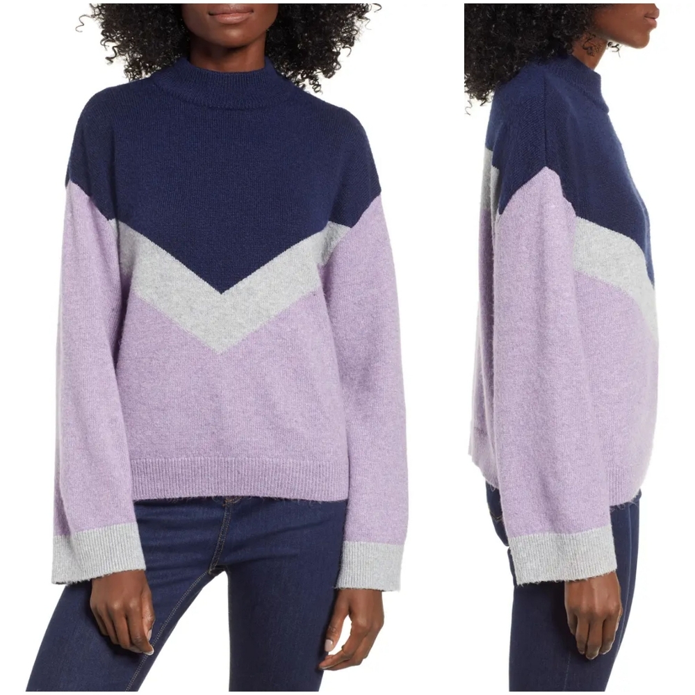 BP. Chevron Stripe Sweater